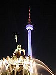 Fernsehturm und Neptunbrunnen