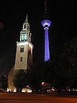 St. Marienkirche und Fernsehturm