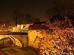 Nürnberg bei Nacht - Stadtmauer