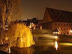 Nürnberg bei Nacht - Blick auf den Henkersteg