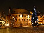 Nürnberg bei Nacht - Sebaldplatz