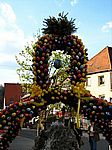 Detail des Osterbrunnens in Waischenfeld
