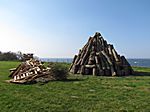 Osterfeuer in Nienhagen