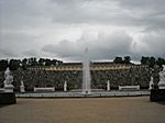 Blick auf die Weinbergterrassen und Schloss Sanssouci